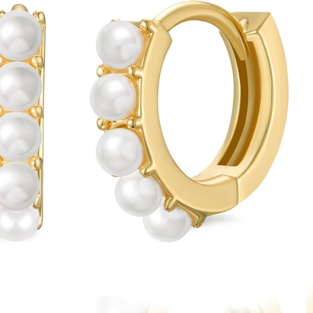 925 Sterling Silver Huggie Hoop Earrings for Women Girls-Tiny Small Cartilage Ho